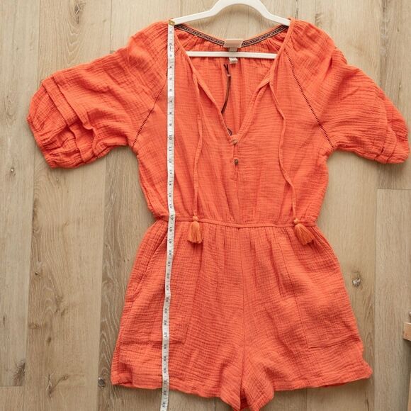 Knox Rose NWT Guava Jelly Romper size M - Picture 10 of 12